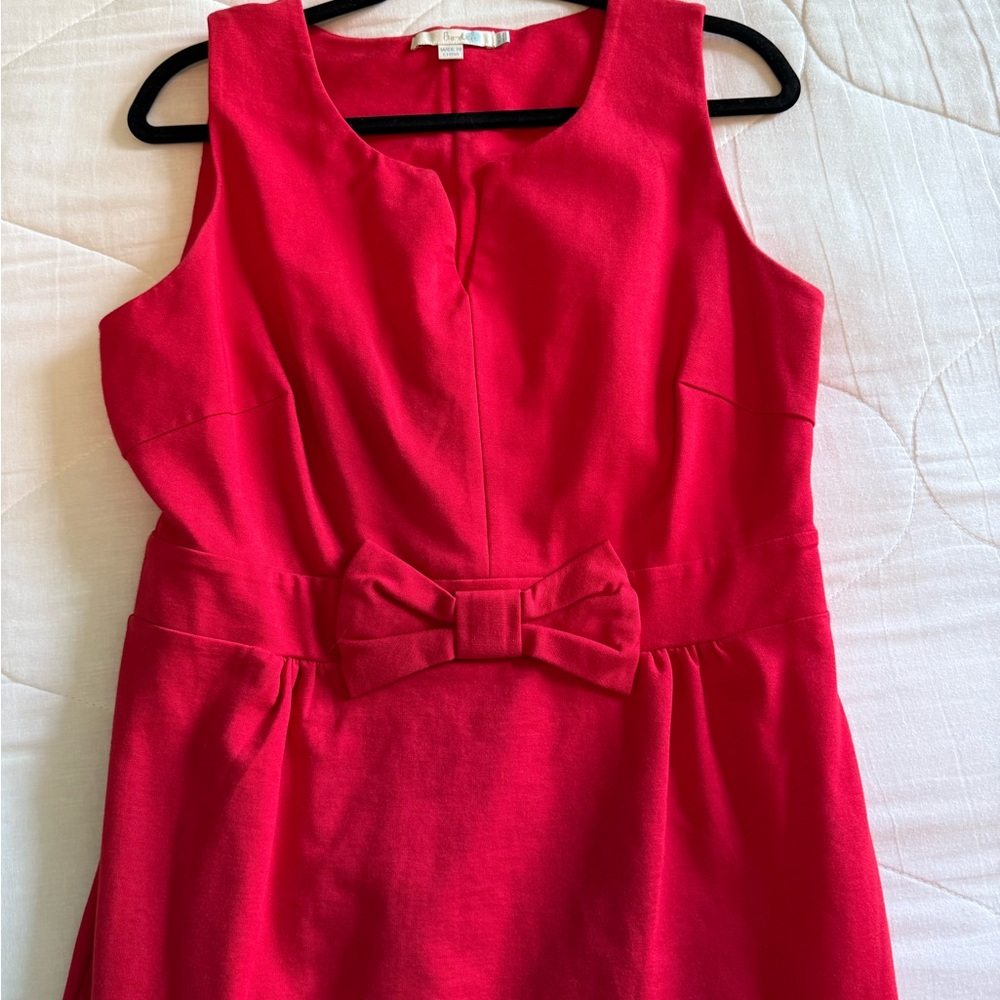 Boden Red Midi Dress
